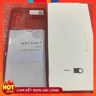 Ốp Vsmart live 4 zin new hãng full hộp kèm khay sim