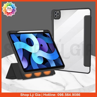 Bao da iPad DIY nam châm nắp có thể tháo rời, có khay đựng bút | iPad Pro 11/12.9', Air 1/2/3/4/5, Mini 6, Gen 5/6/7/8/9