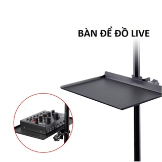 Giá 20*13 cm kẹp cây livestream để đồ phụ kiện live chuyên nghiệp