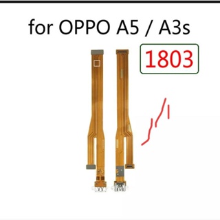Cụm cáp sạc oppo A3S A5 (1803)