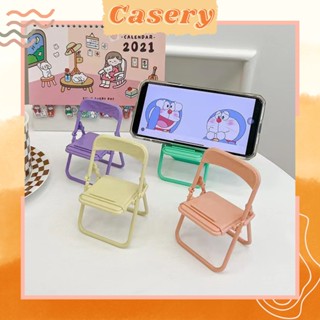 Ghế đỡ điện thoại, đỡ card trang trí màu Pastel và màu Đen, Giá đỡ điện thoại Hình Ghế để bàn