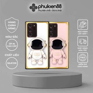 Ốp lưng Samsung Note 20 Ultra in hình hiệu ứng 3D phi hành gia robot đáng yêu, ốp rẻ đẹp