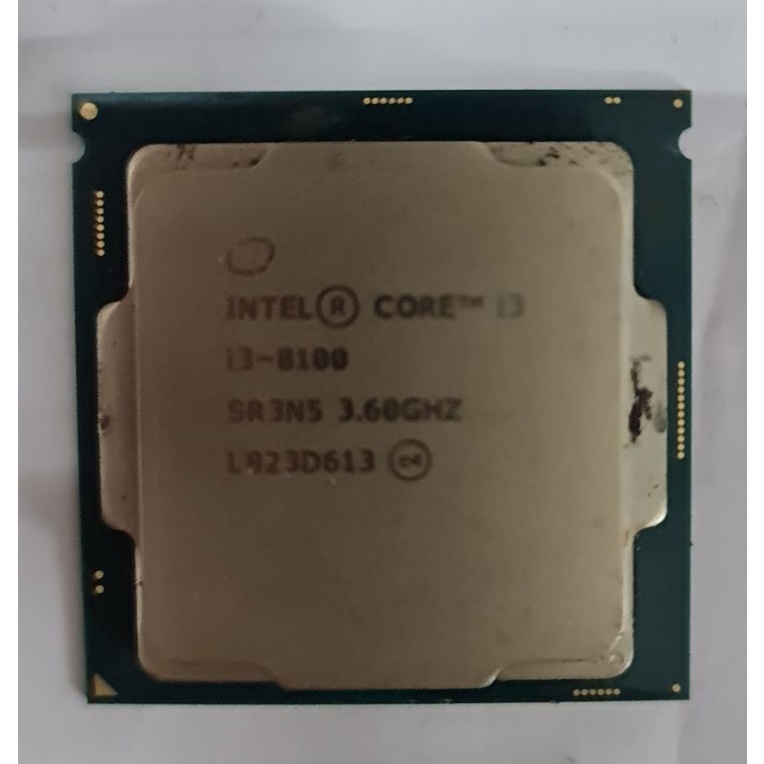 CPU Intel Core i3 8100 (3.60GHz, 6M, 4 Cores 4 Threads) cũ