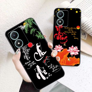 Ốp lưng Vivo Y02S thư pháp phong cảnh , chữ an nhiên -ỐP GIÁ RẺ- CHẤT LƯỢNG