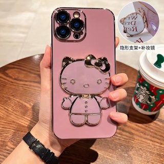 Ốp Điện Thoại Họa Tiết Hello Kitty Cho Iphone 14 pro max 12 pro max 11 pro max 13promax