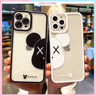 Ốp Lưng Iphone Gấu Bearbrick Trong Suốt Vỏ Mềm Cho iPhone 7 8 Plus SE X XS XS Max 11 12 13 Pro Max