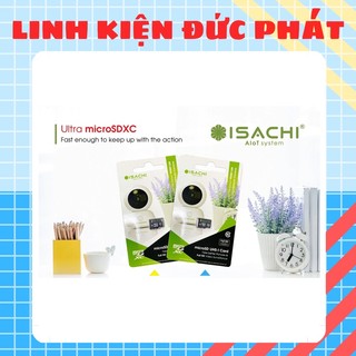 THẺ NHỚ ISACHI 64G CHUYÊN DÙNG CHO CAMERA IP Chuẩn Class 10, UHS-I, tốc độ đọc lên tới 90MB/s