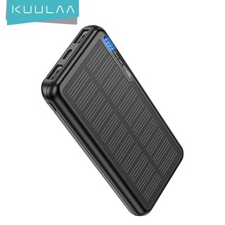 Sạc Dự Phòng KUULAA 20000mAh Sử Dụng Năng Lượng Mặt Trời Cho Apple Samsung