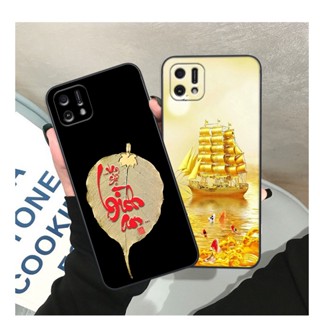 Ốp lưng Oppo A16K thư pháp phong cảnh , chữ an nhiên -ỐP GIÁ RẺ- CHẤT LƯỢNG