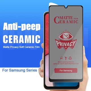Kính cường lực chống nhìn trộm full màn cho Samsung Galaxy A03 A03s A12 A13 A14 LTE A23 A24 A33 A34 A53 A54 A72 A52s 5G A72 A31 A32 A22 A02s M32 M22 M02s M31s M52 M53 F12 F02s F22 S20