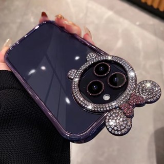 Ốp Điện Thoại iPhone 14 13 12 Pro max 14 plus case ốp lưng điện thoại iphone 14 13 12 promax TPU Mềm Trong Suốt Đính Đá Chống Sốc Cho iP 14 plus 13 12 Pro max