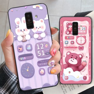 Ốp Samsung J8 gấu cute gấu dễ thương nhiều màu sắc ốp xinh cá tính
