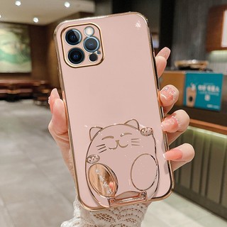 Ốp Điện Thoại Hình Mèo May Mắn 3d Cho iPhone 6 plus 6s plus 7 plus 8 plus xs max xr 11 pro max 12 pro max 13 pro max Gongxi Facai 14 plus 14 pro max