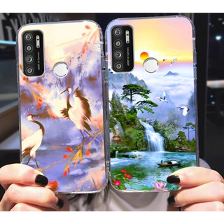 Ốp lưng Vsmart LIVE 4 thư pháp phong cảnh , chữ an nhiên -ỐP GIÁ RẺ- CHẤT LƯỢNG