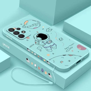 ốp lưng Samsung a13 Samsung a13 4G Samsung a13 5G Ốp Điện Thoại Silicone TPU In Hình Phi Hành Gia Kèm Dây Đeo Cho Samsung a13 Samsung a13 4G Samsung a13 5G