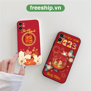 Ốp iphone cạnh vuông Quý Mão 2023 ốp bảo vệ cam 6/6splus/7/7plus/8/8plus/x/xr/xs/11/12/13/14/pro/max/plus/