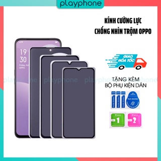 Kính Cường Lực Chống Nhìn Trộm Oppo A16/ A16k/ A15/ A15s/ A12/ A32/ A5 A9 F11 Pro