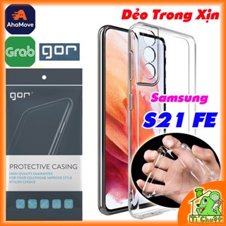 [Chính Hãng GOR-Ảnh Thật] Ốp lưng Samsung S21 FE Silicon Dẻo Trong Suốt