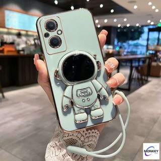 ốp lưng OPPO Reno7 Z 5G ốp lưng OPPO Reno8 Z 5G Ốp Điện Thoại tpu Hình Phi Hành Gia Có Giá Đỡ Cho OPPO Reno 7Z 5G Reno 8Z 5G