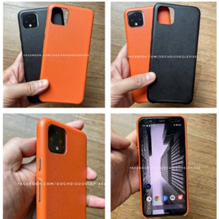 SẵnVN Ốp lưng da chống bám vân tay Google Pixel 5 / Pixel 4 XL / Pixel 4 / Pixel 4a case lịch sự, cao cấp