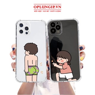 Ốp lưng iphone ốp đôi nghịch bựa chống sốc cho iphone 11 13 pro max 14 12 pro max mini x xr xs max 6 s 7 8 plus