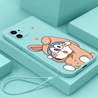 Ốp điện thoại QIANZI kiểu Doraemon thích hợp cho Iphone 11 Iphone 11 Pro Iphone 11 Pro Max Iphone 12 Iphone 12 Pro 12
