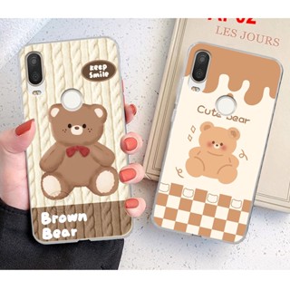 Ốp lưng Vsmart ACTIVE 1 hình phi hành gia, Brown be@r , smile happy