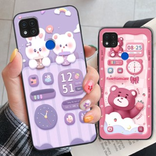 Ốp Xiaomi Redmi 9C gấu cute gấu dễ thương nhiều màu sắc ốp xinh cá tính