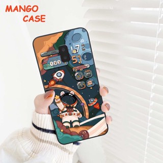 Ốp lưng Samsung J6 2018 / J6 Plus / J6+ phi hành gia siêu dễ thương, ốp điện thoại rẻ bền đẹp