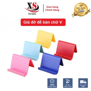 Giá Đỡ Điện Thoại Hình Chữ V Để Bàn Nhỏ Gọn, Tiện Lợi - XS Store