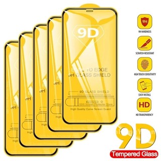 Kính Cường Lực 9D Bảo Vệ Toàn Màn Hình Cho IPhone 14 11 12 13 Pro MAX 14 Plus 6 6S 8 7 Plus X XS MAX XR