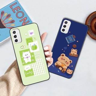 Ốp Samsung M52 5G gấu cute gấu dễ thương nhiều màu sắc ốp xinh cá tính