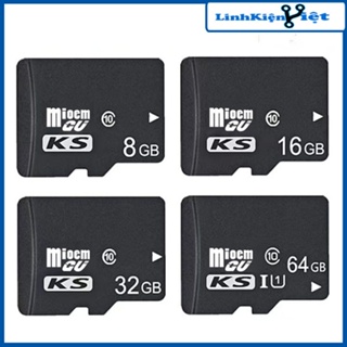 Thẻ nhớ Micro SD 32G/64G/16G/8G - tốc độ cao chuyện dụng cho camera, smartphone, loa đài
