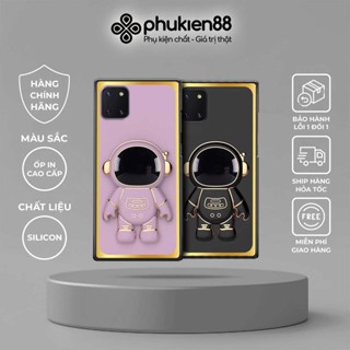 Ốp lưng Samsung Note 10 Lite in hình hiệu ứng 3D phi hành gia robot đáng yêu, ốp rẻ đẹp
