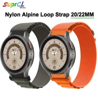 Dây nylon 20mm Cho ĐồNg Hồ Samsung Galaxy Watch 5 / 5 Pro 40mm 45mm 4 / 4 Classic 46mm 44mm