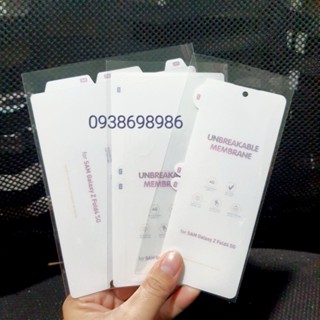Miếng dán dẻo PPF nhám AG samsung Z Fold 3 / Z fold 4 chống bám vân tay