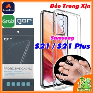 [Chính Hãng GOR-Ảnh Thật] Ốp lưng Samsung S21/ S21 PLUS Silicon Dẻo Trong Suốt