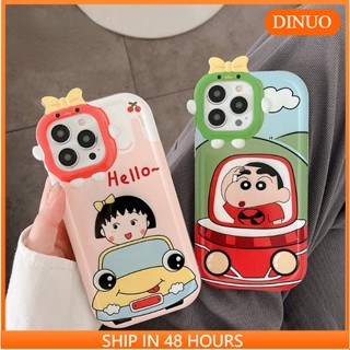Ốp Điện Thoại Silicon Hình Cậu Bé Bút Chì Shin-Chan Cho iphone11 13 xr 12 14promax xs