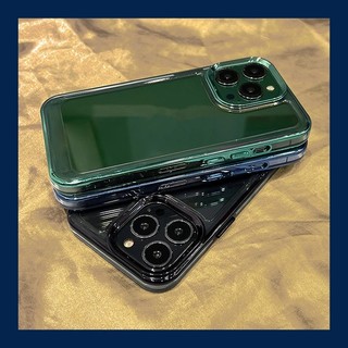Ốp Điện Thoại Trong Suốt Chống Sốc Chống Trầy Xước Phong Cách Quân Đội Cho iPhone 14 Pro Max 13 / 13 Pro Max iPhone 12 11 Pro Max Sự Bảo Vệ