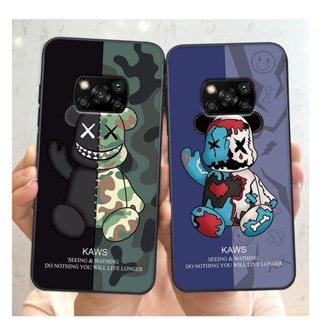 Ốp lưng Xiaomi POCO X3 / X3 PRO / X3 NFC hình phi hành gia, Brown be@r , smile happy