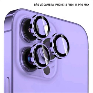 Viền Bảo Vệ Camera iPhone 14 Pro - 14 Pro Max Kính Cường Lực Chống Trầy