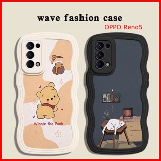ốp lưng OPPO Reno5 ốp lưng OPPO Reno 5 Ốp Điện Thoại tpu Mềm Bề Mặt Nhám Họa Tiết Hoạt Hình Dành Cho OPPO Reno 5 5G