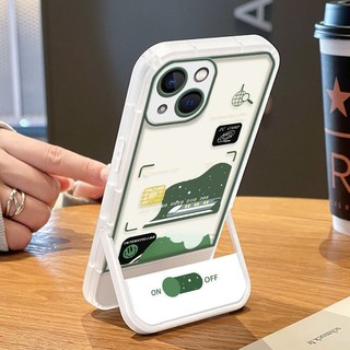 Ốp Điện Thoại Trong Suốt In Hoạt Hình Kèm Giá Đỡ Cho iphone 11 13 Pro MAX 12 XS MAX X XR 6 7 Plus 8 Plus