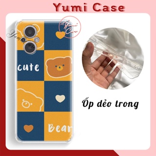Ốp điện thoại mẫu gấu CUTE06 cho tất cả dòng điện thoại Yumi Case