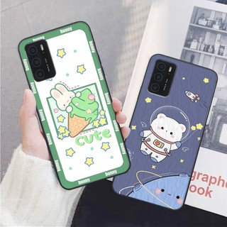 Ốp lưng Oppo A16 in hình tom&amp;jerry , con vịt , vũ trụ SIÊU CUTE