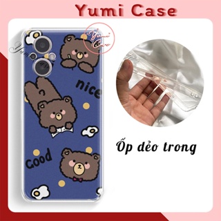Ốp điện thoại mẫu gấu CUTE08 cho tất cả dòng điện thoại Yumi Case
