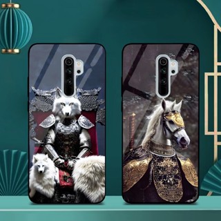 Ốp Lưng XIAOMI REDMI NOTE 8 PRO, REDMI 9 Mặt lưng kính cao cấp, thiết kế độc quyền 12 con giáp chiến binh