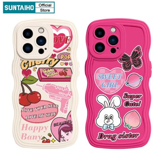 Suntaiho Ốp lưng iphone Silicon Mềm Chống Sốc Hình Cô Gái Cho iPhone 11 pro 12 13 14 pro Max XS X XR XS Max 7 8 Plus