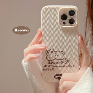 Ốp Điện Thoại Họa Tiết Gấu Cho IPhone 14promax 14pro 13promax 12 11 X XS XSMAX