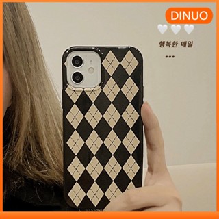 Ốp lưng iphone Ốp Điện Thoại Mềm Dày Chống Sốc Kiểu Cổ Điển 12 Cho iPhone13pro max iPhone 11 8 X Dinuo case-III